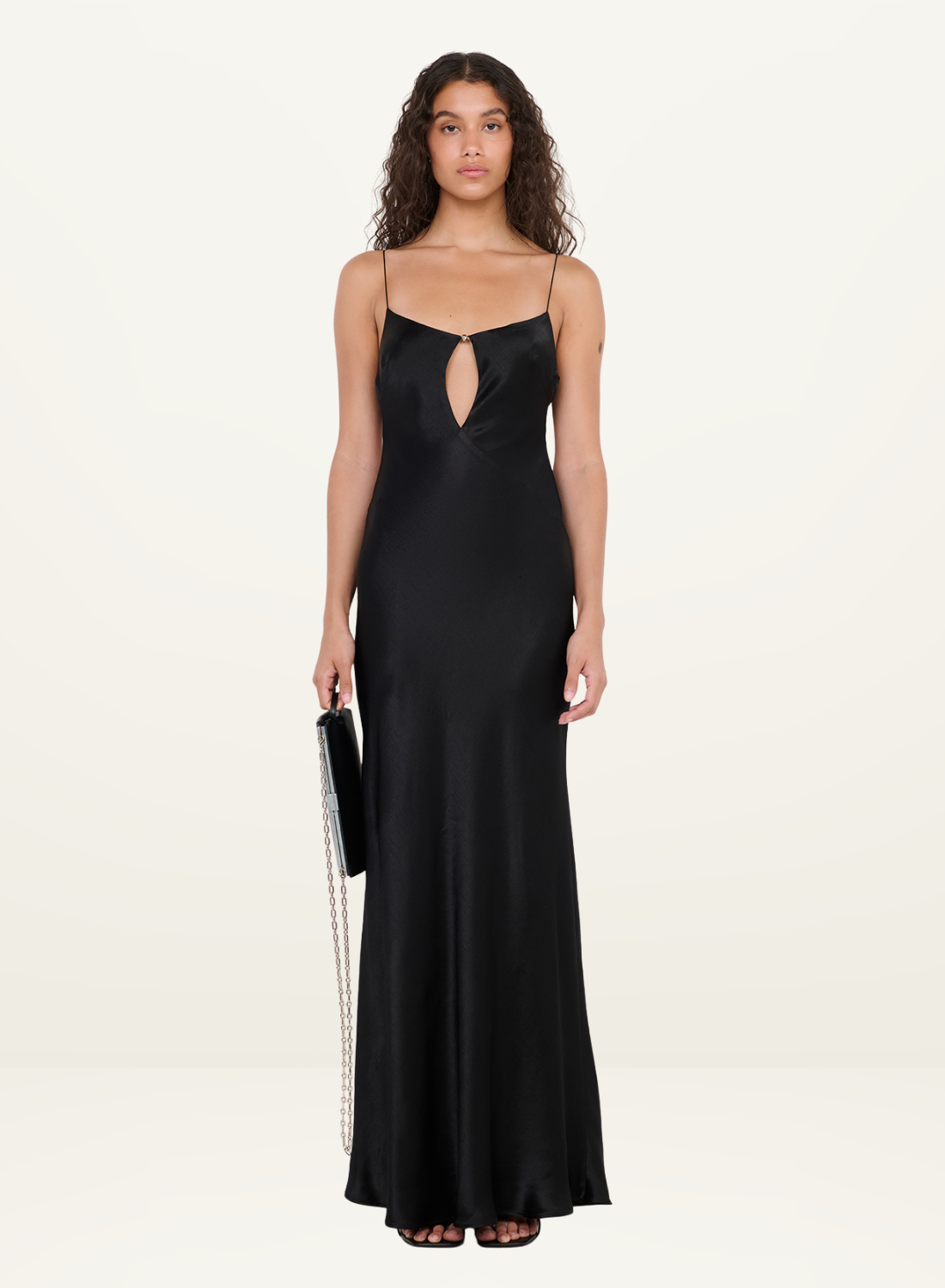 Bec + Bridge Evangeli Bead Maxi Dress in Black