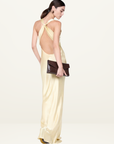 Bec + Bridge Gia Halter Dress in Wheat