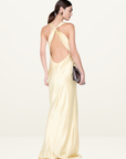 Bec + Bridge Gia Halter Dress in Wheat