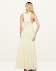 Bec + Bridge Greta Gown in BUTTER YELLOW