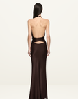 Bec + Bridge Irina Maxi Dress in Dark Chocolate