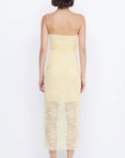 Juliette Column Midi Dress BUTTER YELLOW Bec & Bridge-Bec & Bridge-Frolic Girls