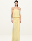 Bec + Bridge Kora Blouson Maxi Dress in Lemon