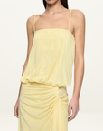 Bec + Bridge Kora Blouson Maxi Dress in Lemon