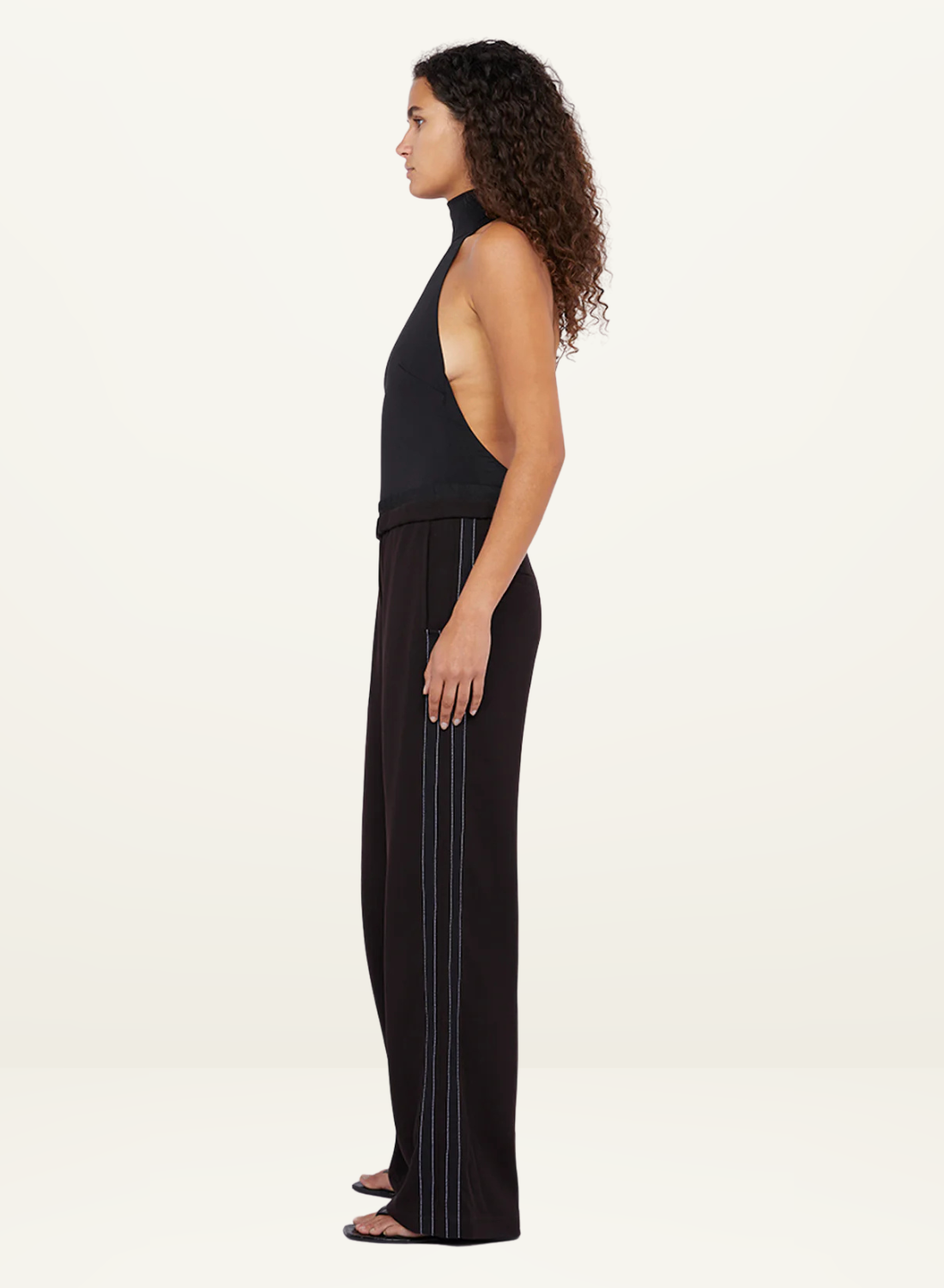 Bec + Bridge Larsen Racer Bodysuit in BLACK