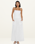 Bec + Bridge Lina Maxi Dress in WHITE