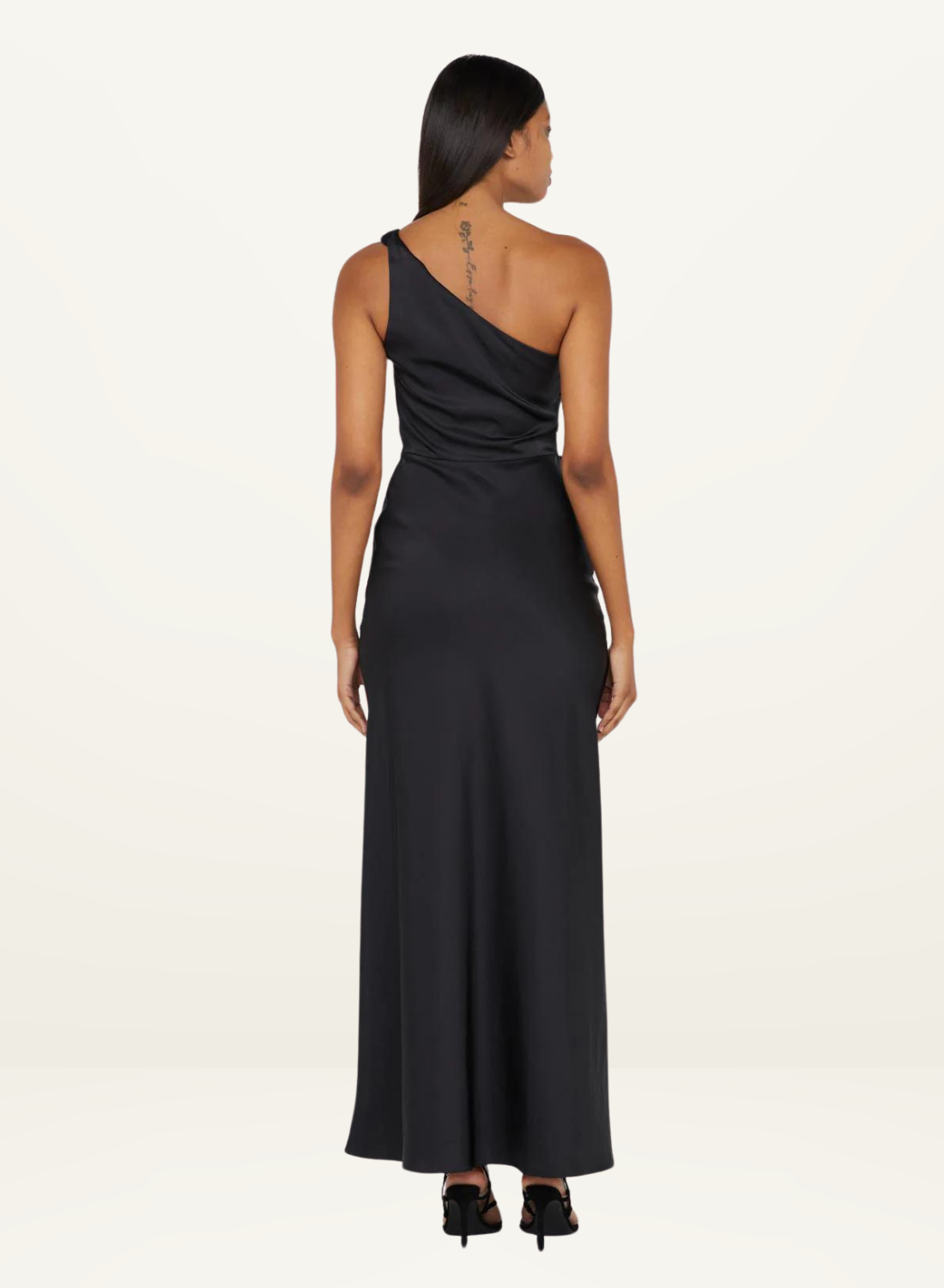 Bec + Bridge Lunetta Asym Maxi Dress in BLACK-Bec & Bridge-Frolic Girls