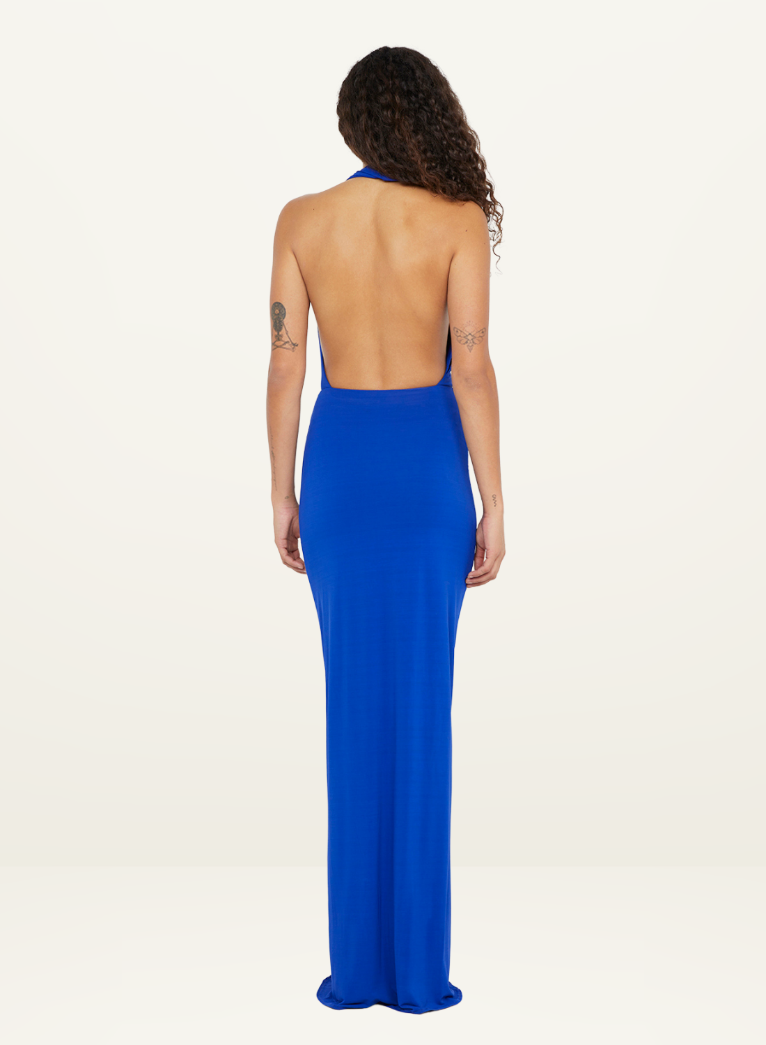 Bec + Bridge  Nessie Cowl Maxi Dress in ULTRAMARINE BLUE