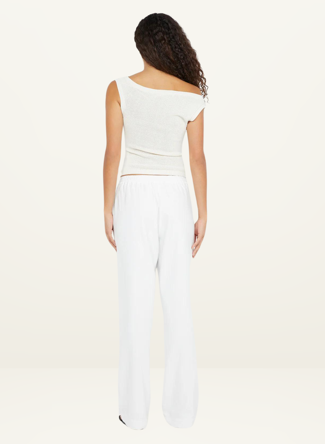 Bec + Bridge Ninah Drawstring Pant in WHITE-Bec & Bridge-Frolic Girls