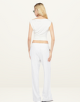 Bec + Bridge Odesse Boat Neck Top in WHITE