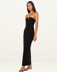 Bec + Bridge Rafi Strapless Dress in BLACK