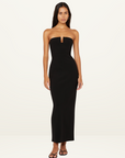 Bec + Bridge Rafi Strapless Dress in BLACK