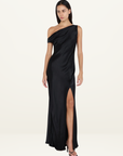 Bec + Bridge Sol Asym Dress in Black // LAST ONE SIZE 12