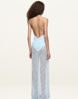 Bec + Bridge Solon Backless Maxi Dress in Blue Frost