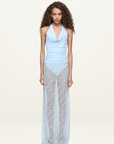 Bec + Bridge Solon Backless Maxi Dress in Blue Frost