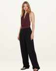Bec + Bridge Sonnie Halter Top in IVORY