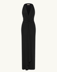 Bec + Bridge Thalia V Maxi Dress in Black