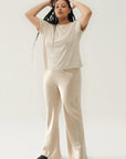 Bias Cut Pant HAZELNUT Silk Laundry-Silk Laundry-Frolic Girls