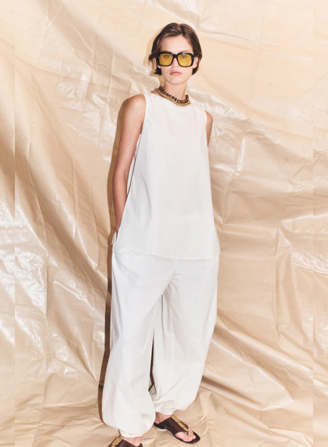 Blanca Yan Top in Cream