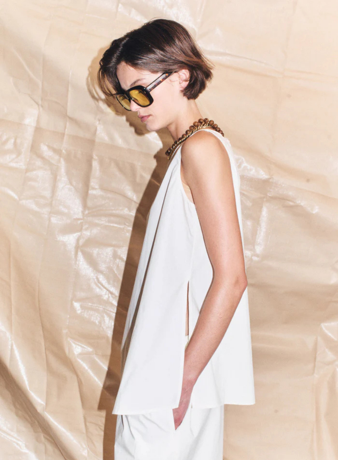 Blanca Yan Top in Cream