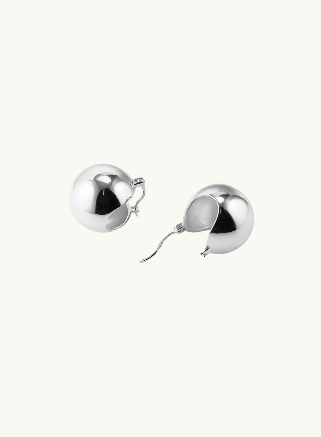 Bonnie Ball Earrings SILVER Smith-SMITH-Frolic Girls