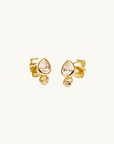 By Charlotte Adore You Stud Earrings in GOLD