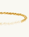 By Charlotte By Your Side Pearl Bracelet in GOLD