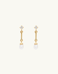 By Charlotte Embrace Stillness Drop Earrings in GOLD