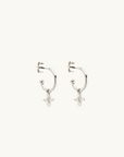 By Charlotte Live In Light Hoop Earrings in SILVER