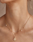 By Charlotte Live In Peace Choker Necklace in GOLD