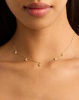 By Charlotte Live In Peace Choker Necklace in GOLD