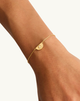 By Charlotte Lotus Bracelet in GOLD