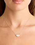 Lotus Short Necklace SILVER by Charlotte-By Charlotte-Frolic Girls