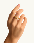 By Charlotte Now and Forever Ring in GOLD-By Charlotte-Frolic Girls