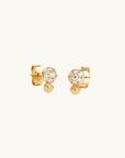 By Charlotte Stardust Soul Stud Earrings in GOLD-By Charlotte-Frolic Girls