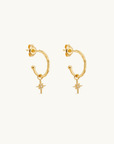 By Charlotte Starlight Hoops in GOLD