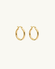 By Charlotte Sunrise Large Hoops in GOLD