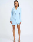 Celia Cinched Blazer POWDER BLUE By Johnny-By Johnny-Frolic Girls