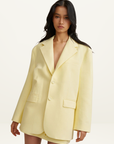 By Johnny Citrine Mini Skirt in Lemon // LAST ONE - SIZE 10