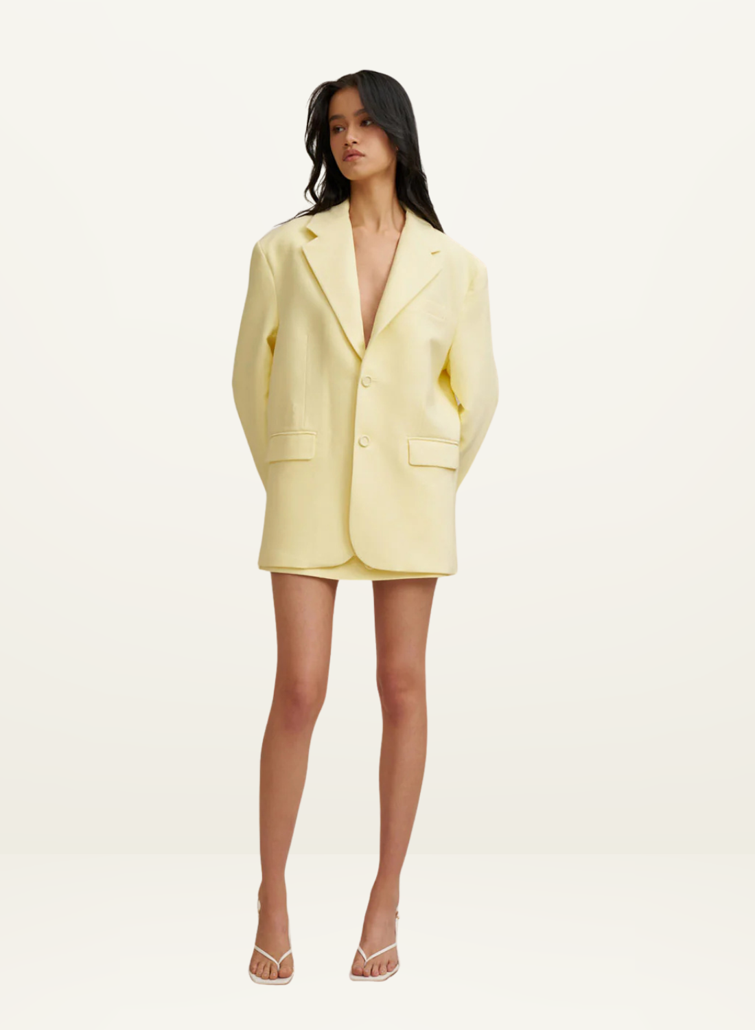 By Johnny Citrine Mini Skirt in Lemon // LAST ONE - SIZE 10