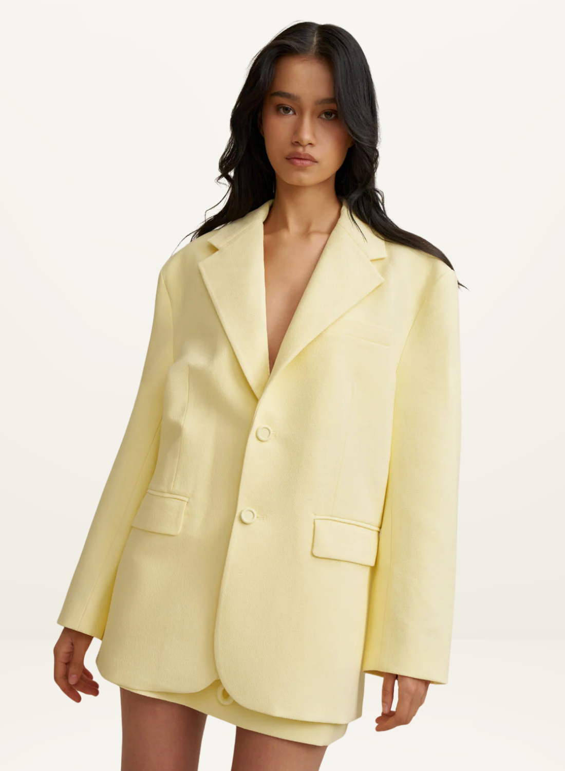 By Johnny Citrine Mini Skirt in Lemon // LAST ONE - SIZE 10