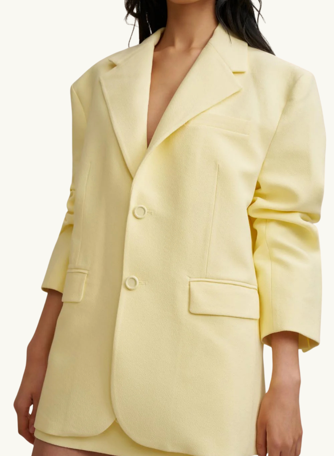 By Johnny Citrine Mini Skirt in Lemon // LAST ONE - SIZE 10