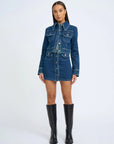 Daze Denim Jacket INDIGO By Johnny-By Johnny-Frolic Girls