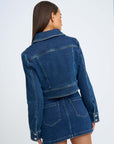 Daze Denim Jacket INDIGO By Johnny-By Johnny-Frolic Girls