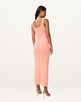 By Johnny Eco Bead Knit Midi Dress in PEACH-By Johnny-Frolic Girls