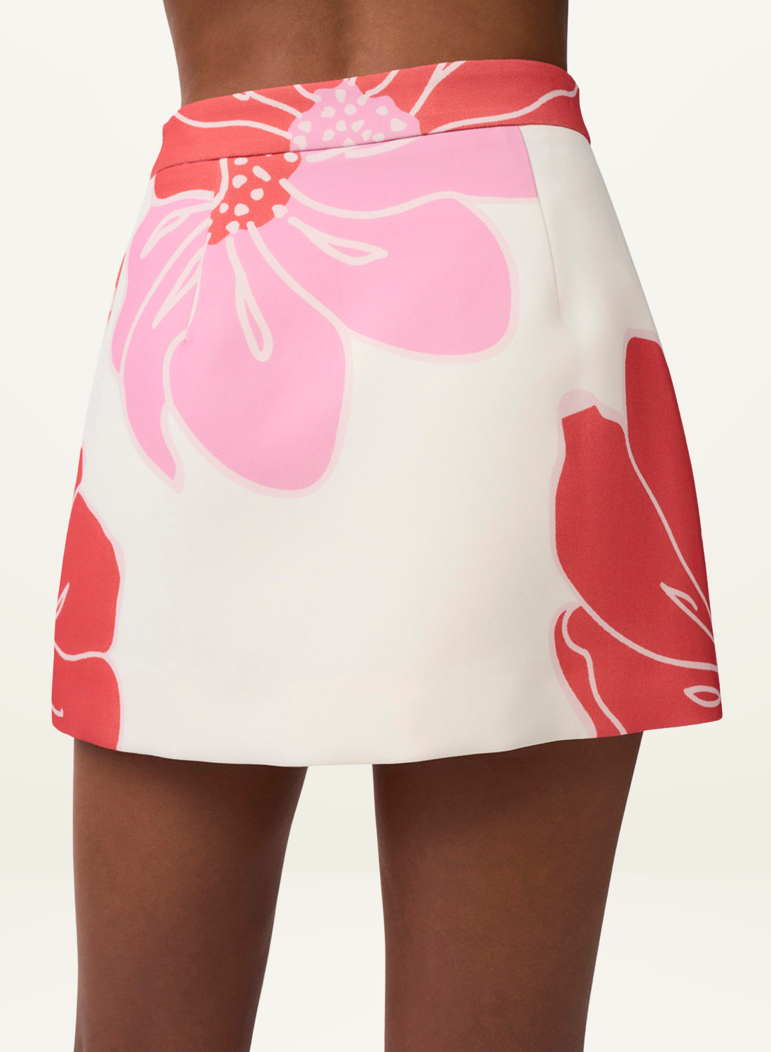 Heidi High Waist Mini Skirt FLORAL By Johnny-By Johnny-Frolic Girls