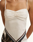 By Johnny Mono Scarf Top
