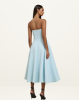 By Johnny Oceana Strapless Dress in Blue Black