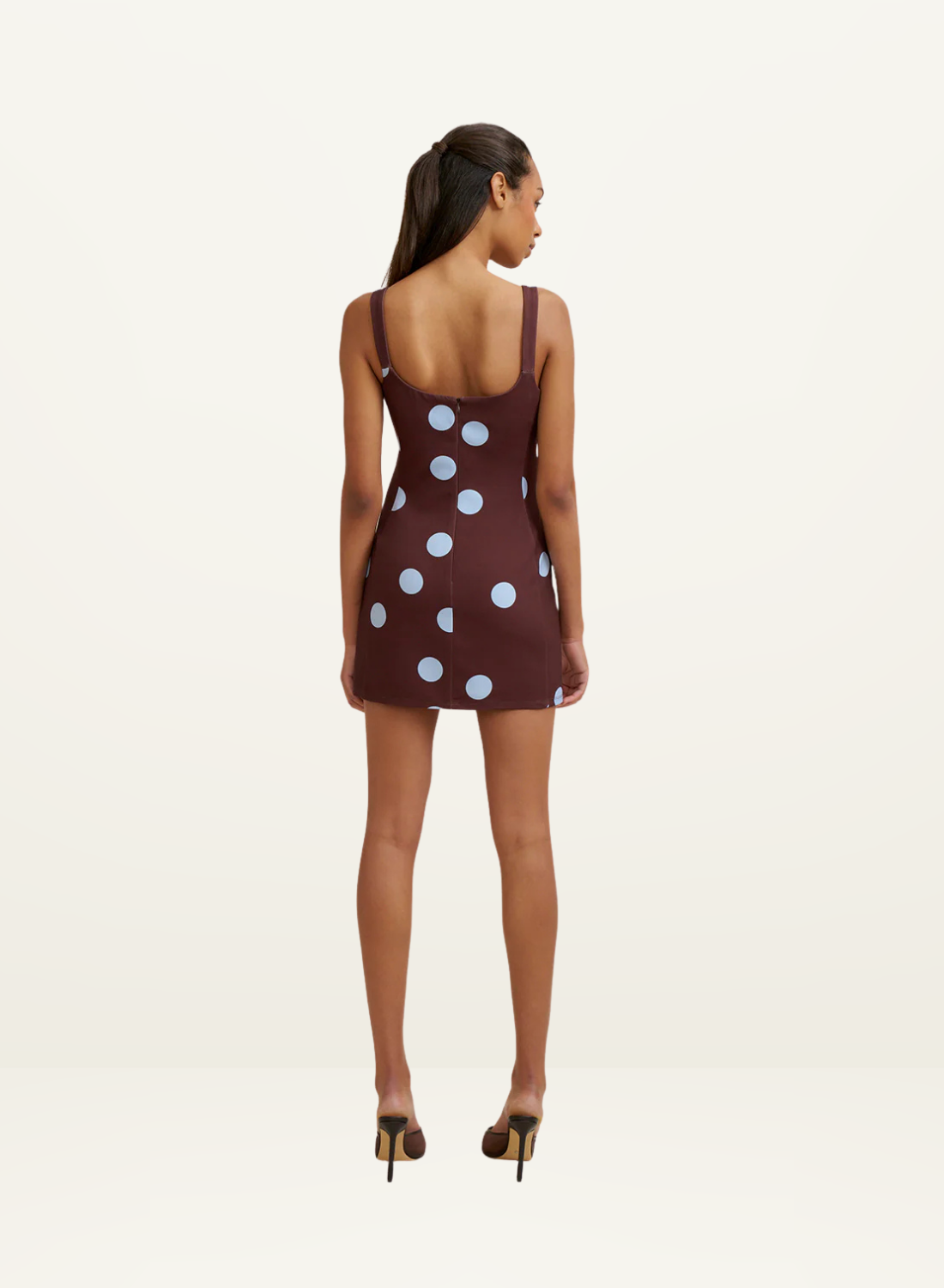 By Johnny Paloma Polka Mini Dress