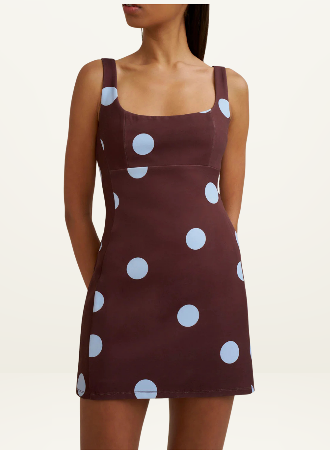 By Johnny Paloma Polka Mini Dress